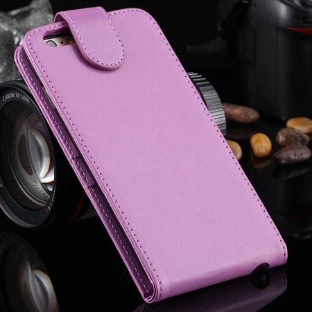 2014 Newest Retro Pu Leather Vertical Flip Case For Iphone 6 Plus 2027535392-7-Hot Pink