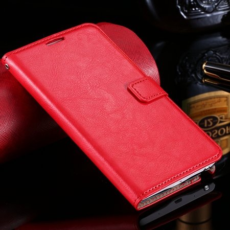 For Note Edge Case Vintage Stand Pu Flip Leather Case For Samsung 32275293499-3-Red