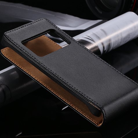 N8 Case Luxury Korean Genuine Split Genuine Leather Case For Nokia 1625426448-1-Black