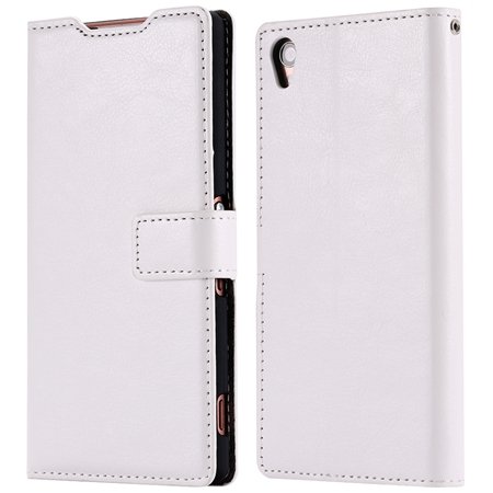 2015 New Arrival Luxury Pu Leather Case For Sony Xperia Z3 D6603 F 32278842578-3-White