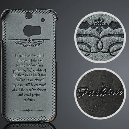 M8 Case Soft Wax Pu Leather Case For Htc One M8 Cell Phone Cases P 2047297653-3-Black