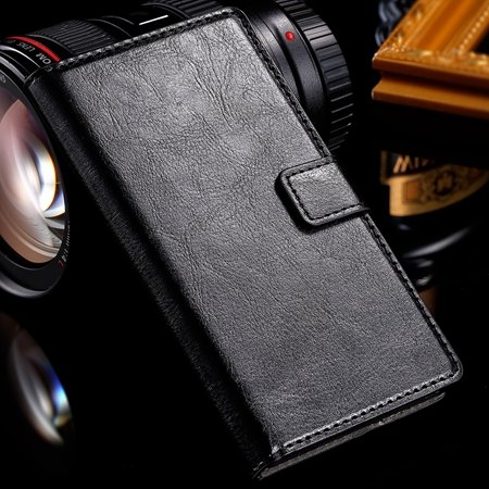 New Year Retro Pu Luxury Leather Case For Sony Lt36H C6603 Leather 1526973601-1-Black