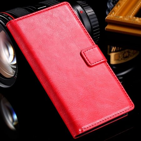 New Year Retro Pu Luxury Leather Case For Sony Lt36H C6603 Leather 1526973601-3-Red