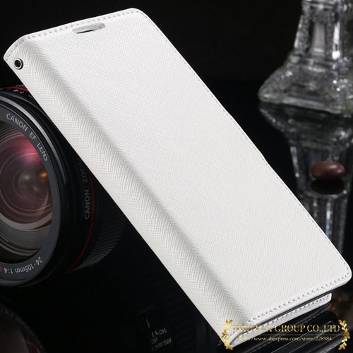 New Luxury Genuine Leather Case For Sony Xperia Z2 L50W Flip Walle 2008132819-2-white