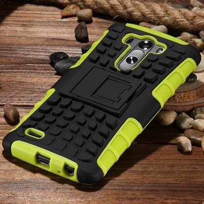 G3 High Quality Pc Hard Back Case For Lg G3 D830 D850 Stand Armor 32271031434-7-Green