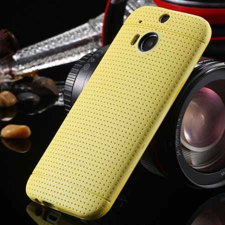 For Htc One M8 Case Top Quality Silicone Gel Soft Case For Htc One 2043067202-2-Yellow