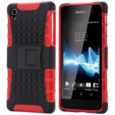 Z2 Unique Vintage Slip-Proof Pc Hard Back Case For Sony Xperia Z2 32270863006-6-Red