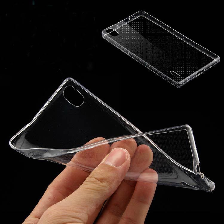 For Huawei P7 Case Ultra Thin 0.3Mm High Clear Transparent Case Fo 32276839336-1-Clear