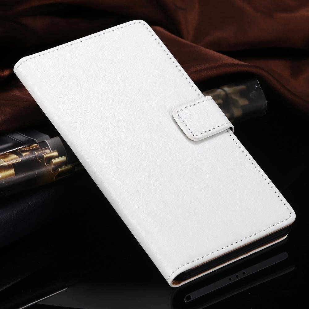 For Xperia Z2 Case Luxury Top Quality Genuine Leather Case For Son 1815119136-2-white