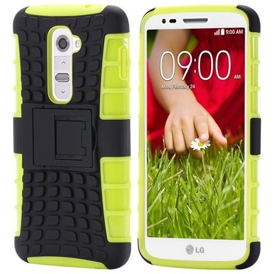 G2 Kick-Stand Hard Back Case For Lg G2 Optimus D801 F320 Korean Ar 32270514027-6-Green