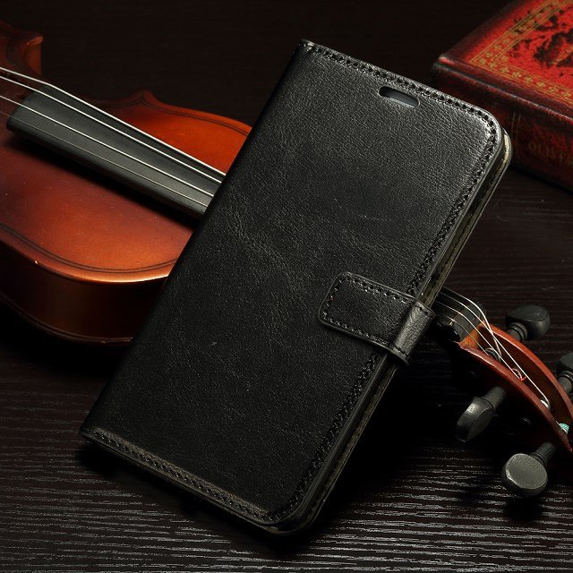 Retro Luxury Flip Pu Leather Case For Huawei Ascend Mate 7 Book St 32295540208-1-Black