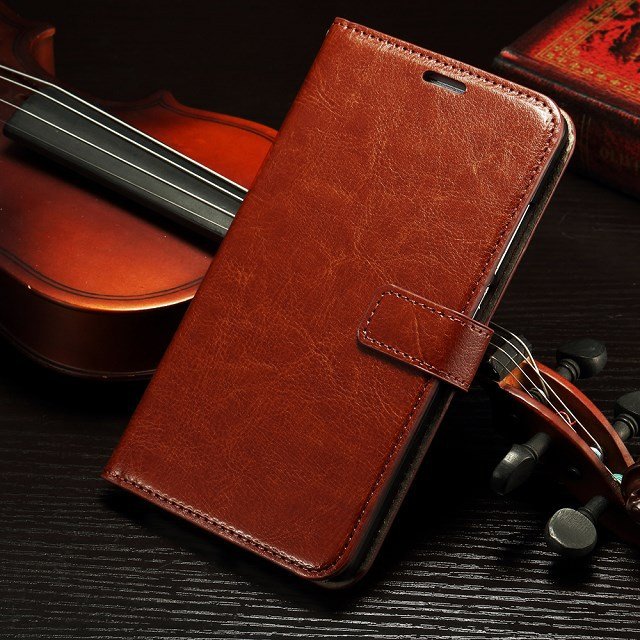 Retro Luxury Flip Pu Leather Case For Huawei Ascend Mate 7 Book St 32295540208-4-Brown