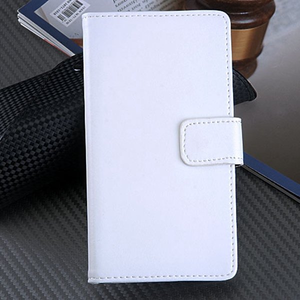 For Xperia L36H Case Korean Flip Style Genuine Leather Case For So 1788463912-2-white