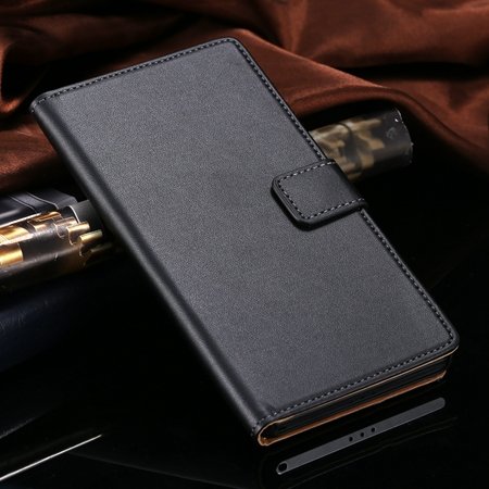 Z2 Leather Case Brown Luxury Pu Wallet Leather Case For Sony Xperi 32267464565-1-Black