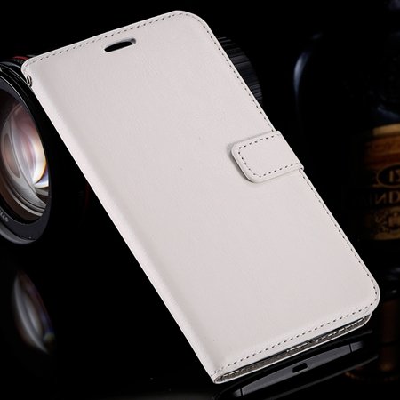 For Nexus 6 Flip Stand Wallet Case Retro Luxury Pu Leather Case Fo 32278197496-2-White
