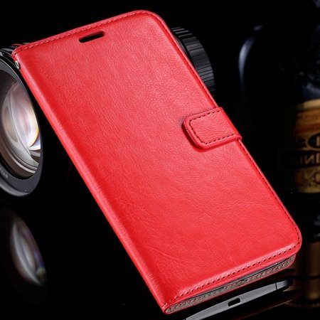 For Nexus 6 Flip Stand Wallet Case Retro Luxury Pu Leather Case Fo 32278197496-3-Red