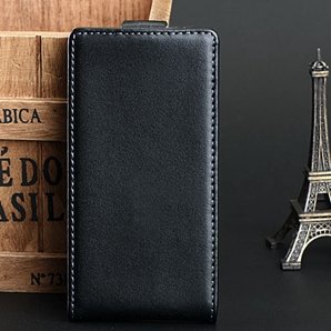 Vintage Luxury Vertical Flip Genuine Leather Case For Nokia Lumia 32271492578-1-Black