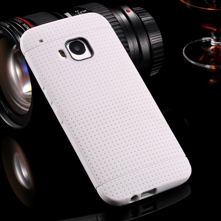 M9 Case Flexible Silicone Soft Back Case For Htc One M9 Cute Luxur 32306688566-2-White