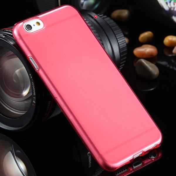 For Iphone 6 Clear Case Full Flip Cover For Iphone 6 4.7Inch Soft 2031725281-3-red