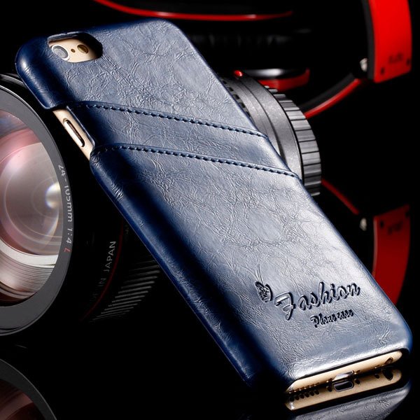 I6 Slim Case Smooth Wax Feeling Back Cover For Iphone 6 4.7Inch Wi 2045063123-5-blue
