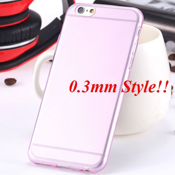 Latest Flexible Soft High Transparent Case For Iphone 6 4.7'' Clea 2042995313-7-Thin pink