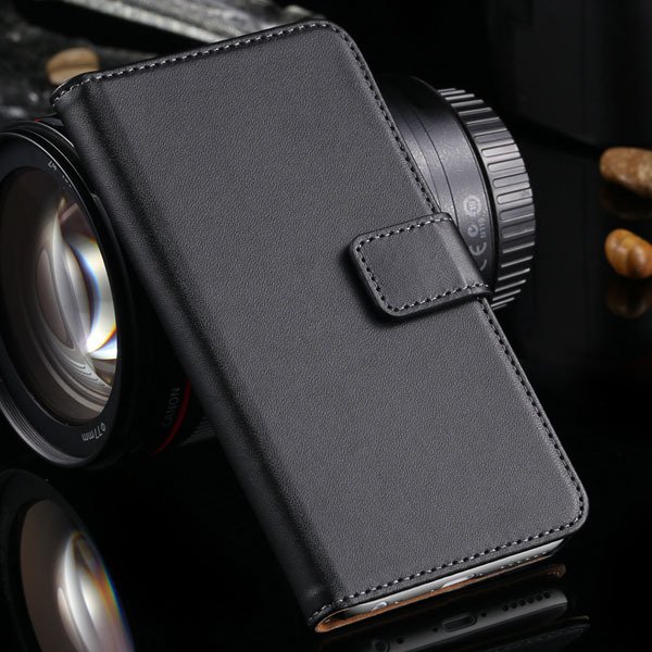 I6 Plus Genuine Leather Case For Iphone 6 Plus 5.5Inch Full Protec 2046709165-1-black