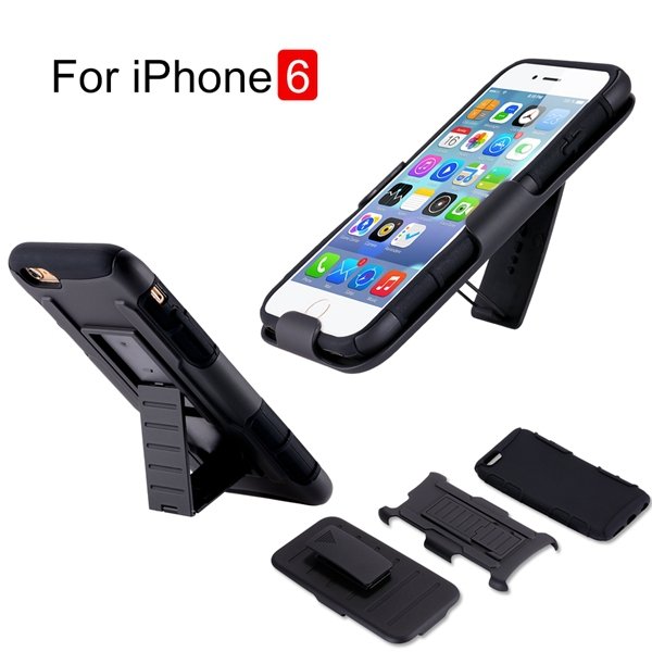 I6 Military Future Armor Case Heavy Duty Combo Impact Cover For Ip 32280757392-1-black