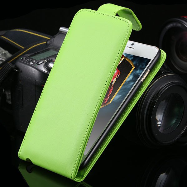 I6 Plus Pu Leather Phone Case Flip Cover For Iphone 6 Plus 5.5Inch 2026321114-4-green