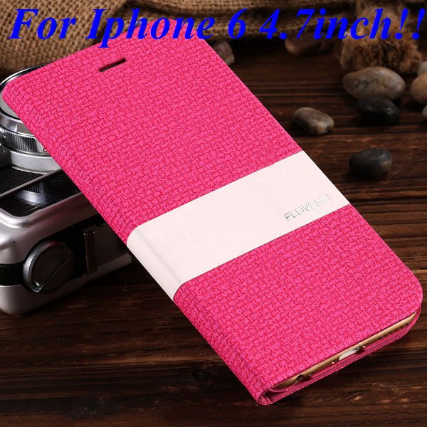 I6/6 Plus Luxury Original Brand Pu Leather Case For Iphone 6 4.7In 32276577085-3-rose for iphone 6