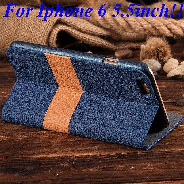 I6/6 Plus Luxury Original Brand Pu Leather Case For Iphone 6 4.7In 32276577085-8-blue for plus