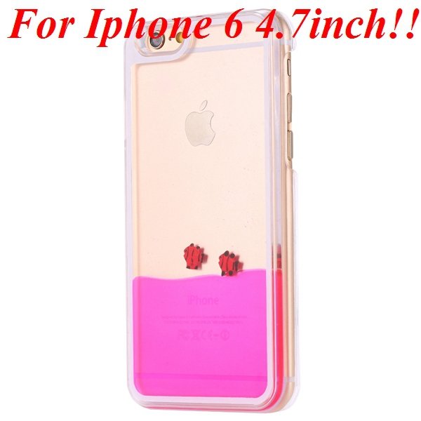 I6/6 Plus Dynamic Flowing Liquid Fish Clear Case For Iphone 6 4.7I 32277567848-3-rose for iphone 6
