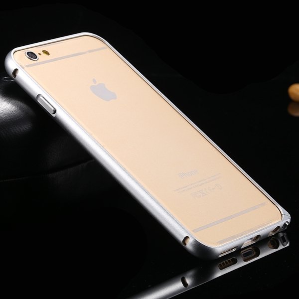 I6 Metal Frame Aluminum Case For Iphone 6 4.7Inch Slim Protective 32213754716-3-silver