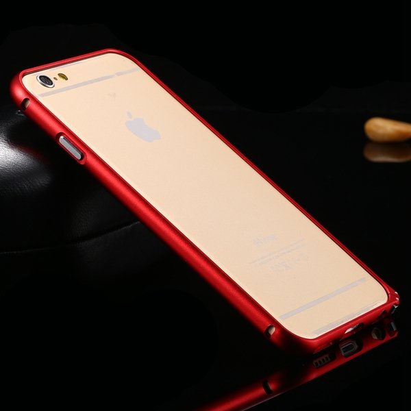 I6 Metal Frame Aluminum Case For Iphone 6 4.7Inch Slim Protective 32213754716-4-red