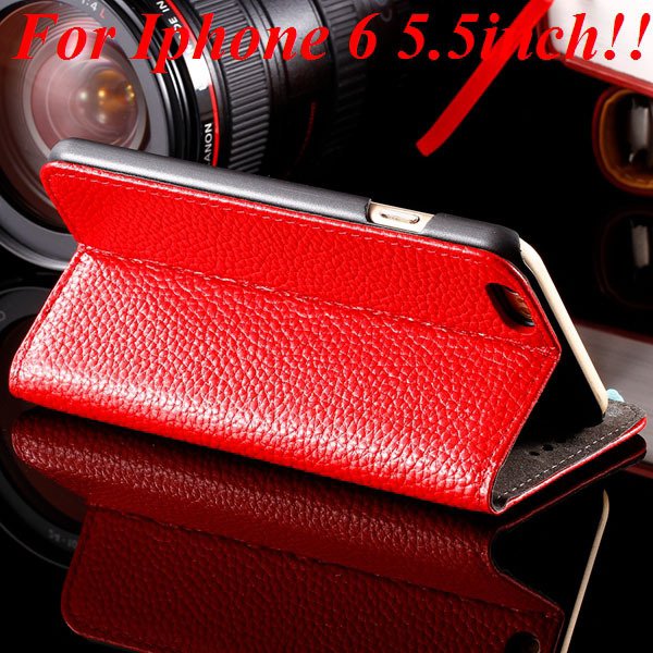 I6/6Plus Genuine Leather Case For Iphone 6 4.7Inch Full Protect Co 32236491521-2-red for plus