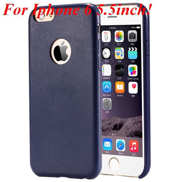 I6 Slim Case Original Ultra Thin Pu Leather Cover For Iphone 6 4.7 32261009616-13-blue for plus