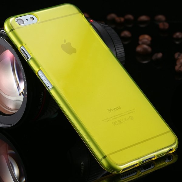 Newest Full Protect Flip Open Transparent Case For Iphone 6 Plus 5 2053095096-6-yellow