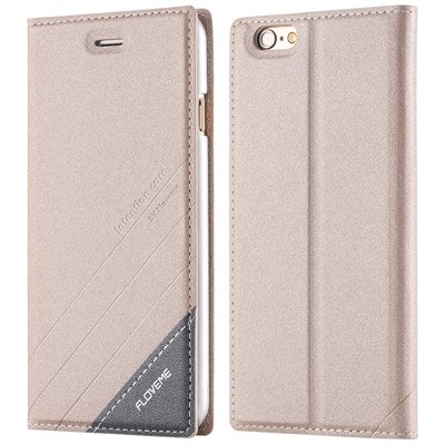 I6 Plus Flip Case Original Pu Leather Phone Cover For Iphone 6 Plu 32228979761-5-gold