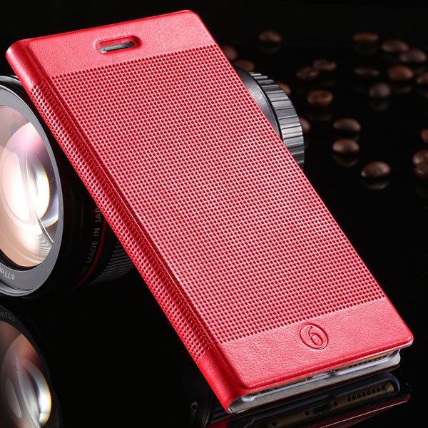 I6 Plus Pu Leather Case For Iphone 6 Plus 5.5Inch Full Protect Cov 32214482793-2-red