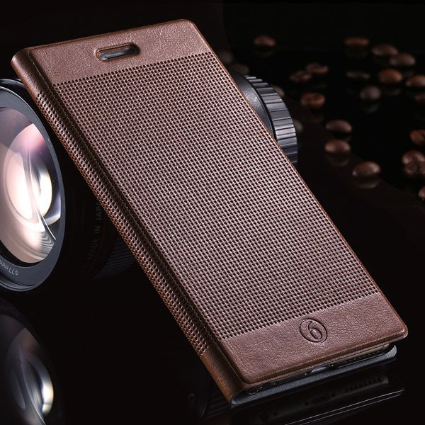 I6 Plus Pu Leather Case For Iphone 6 Plus 5.5Inch Full Protect Cov 32214482793-3-coffee