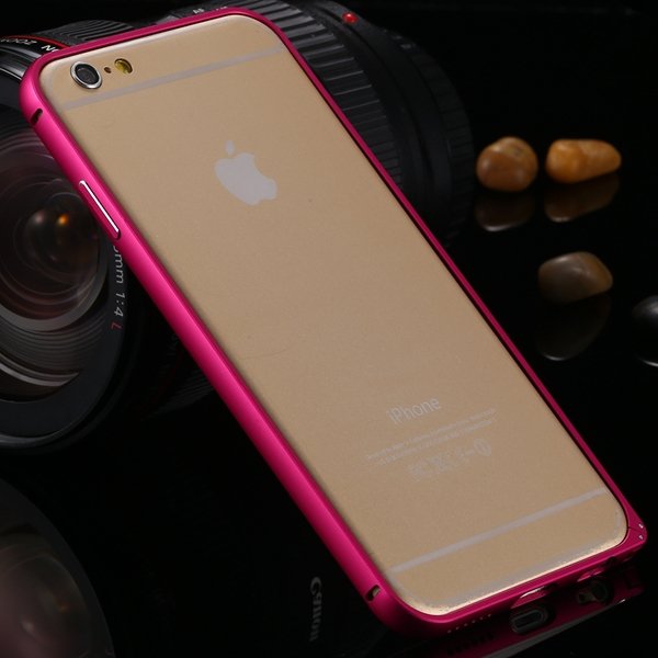 I6 Aluminum Case Luxury Metal Frame Cover For Iphone 6 4.7Inch Sli 2052483094-4-hot pink