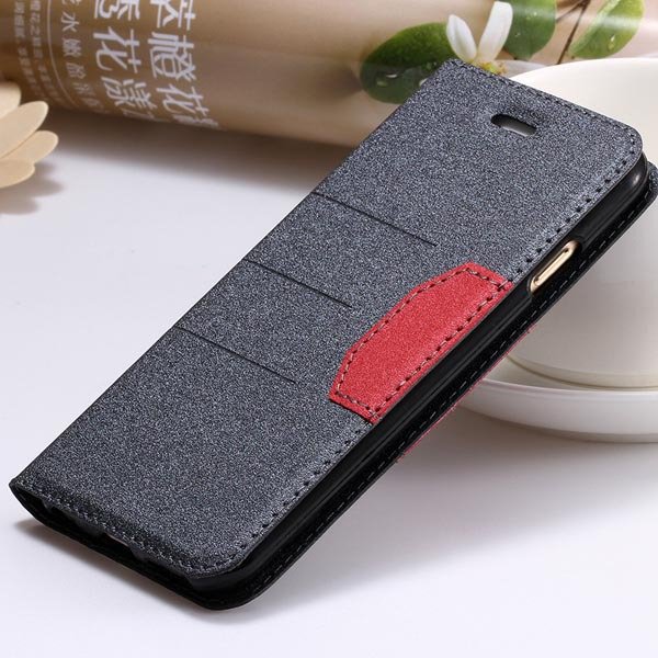 Luxury Full Wallet Cover For Iphone 6 4.7Inch Leather Case Stand P 32247187639-3-black