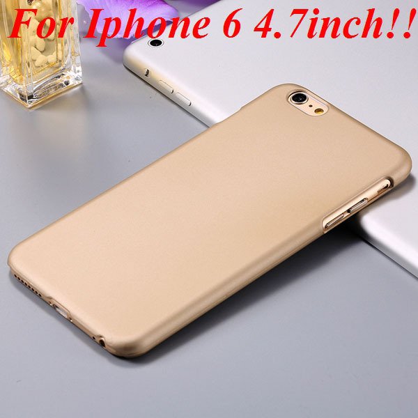 I6/6 Plus Slim Case Mat Lubricating Smooth Back Cover For Iphone 6 32281037773-7-gold for iphone 6