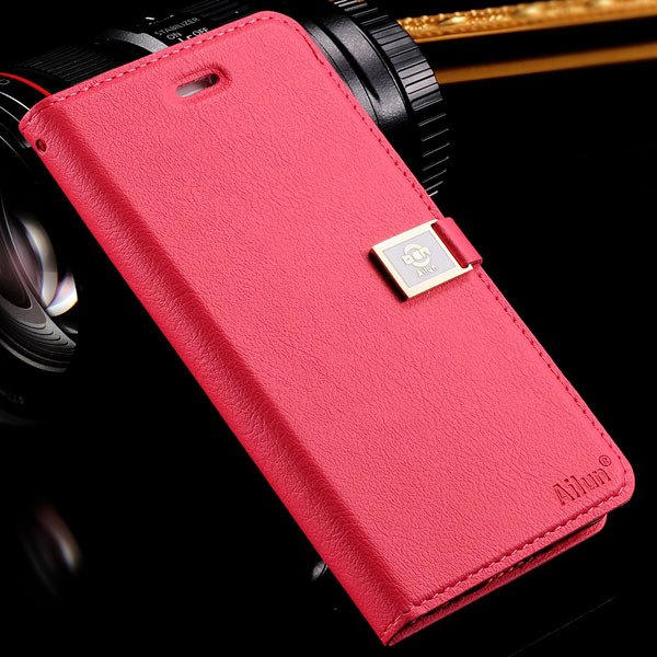 I6 Plus Full Protect Case For Iphone 6 Plus 5.5Inch Flip Cell Phon 32229045980-6-hot pink