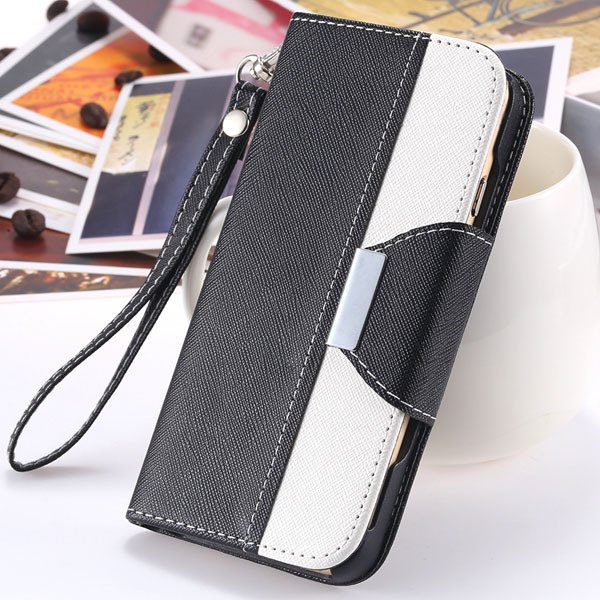 Pu Leather Wallet Cover For Iphone 6 Plus 5.5Inch Comprehensive Pr 32213846883-5-black