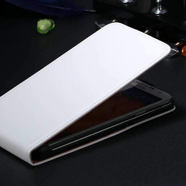 New For Note 2 Genuine Leather Flip Case For Samsung Galaxy Note 2 1855062541-2-white
