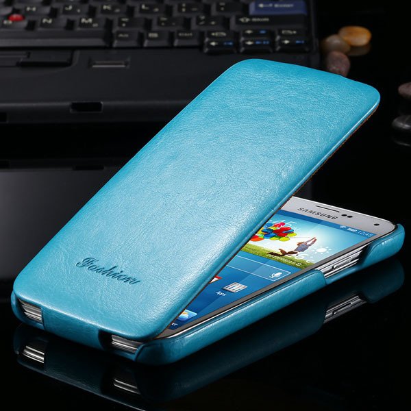 S5 Pu Leather Case Retro Flip Cover With Magnetic Buckle For Samsu 2024373909-4-blue