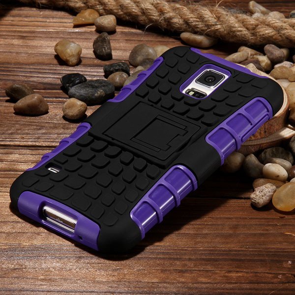 S5 Armor Case Heavy Duty Hybrid Cover For Samsung Galaxy S5 Sv I96 32274082444-6-purple
