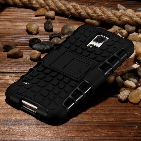 S5 Armor Case Heavy Duty Hybrid Cover For Samsung Galaxy S5 Sv I96 32274082444-7-black