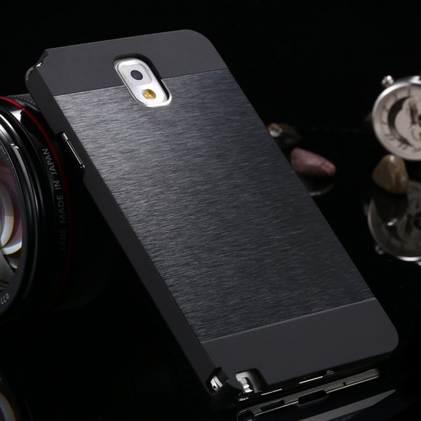 For Note 3 Aluminum Metal Brush Case For Samsung Galaxy Note 3 Iii 1893254282-6-all black