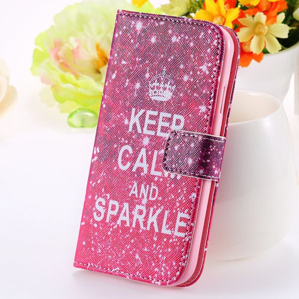 Unique Cultural Print Pattern Full Cover For Samsung Galaxy S3 Sii 32251203024-5-hot pink crown